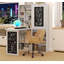 Bureau d'ordinateur pliable, bureau d'ordinateur mural-1288634558