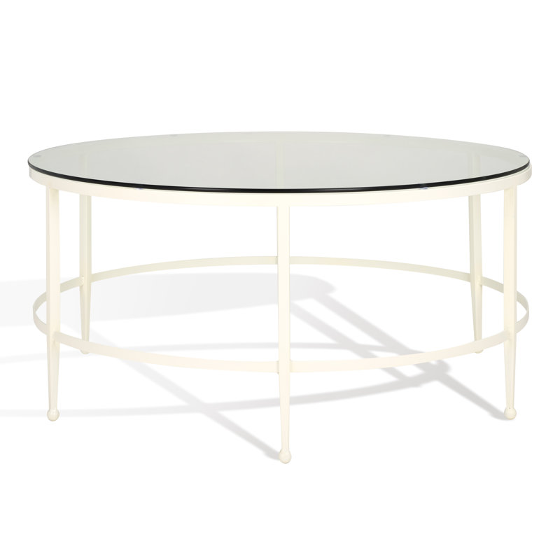 Edmund Cocktail Table, White