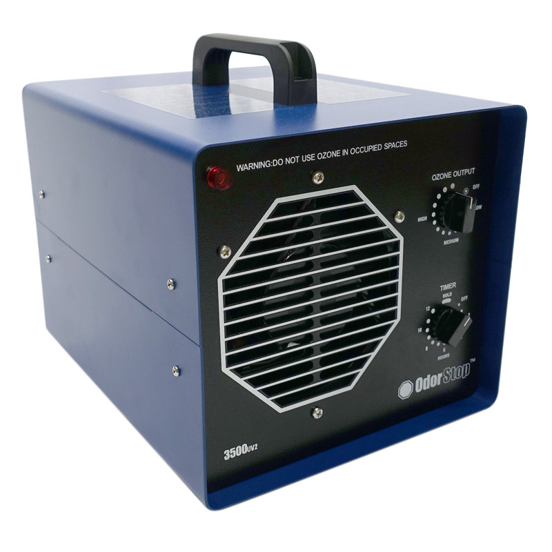 Blue Commercial Grade Ozone Generator and UV Air Purifier