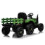 Enfants 24V 400W électrique sur tracteur avec remorque, télécommande 2,4G-126133143