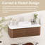 Meuble-lavabo mural cannelé 48 po avec lavabo vasque en céramique, deux tiroirs et porte-serviettes 48 po-2138466206-2138470497