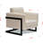 Charles 32Cm Wide Polyester Armchair-1135470713