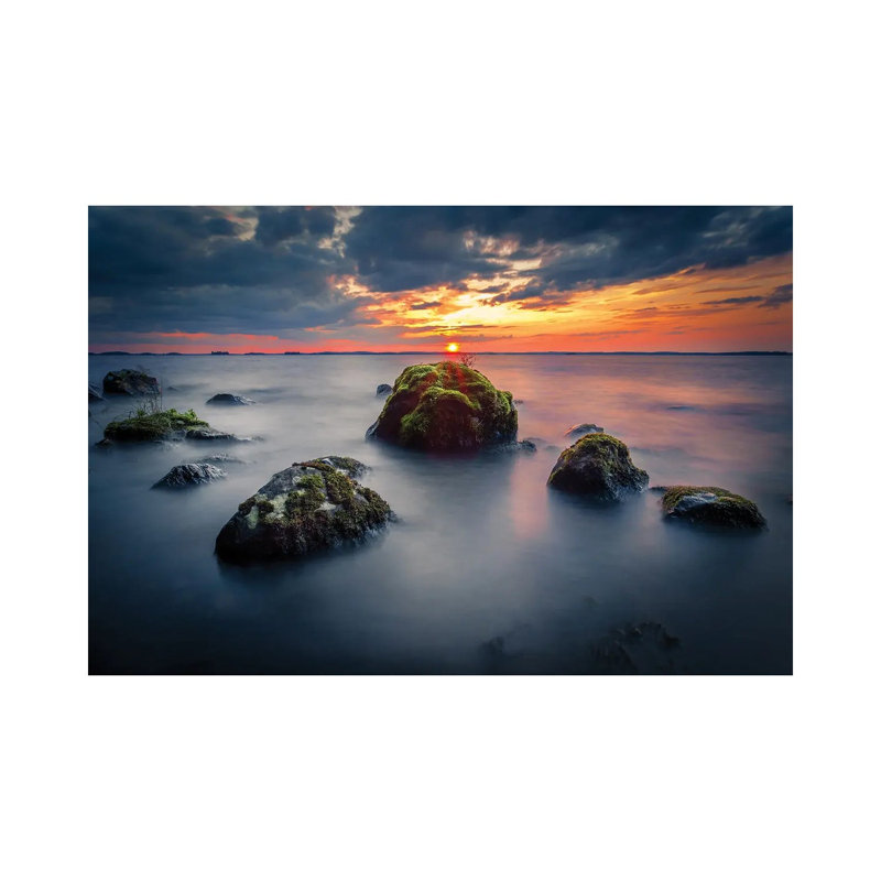 Evening At Vanajanniemi by Lauri Lohi - Wrapped Canvas Print, 101.6 cm H x 66.04 cm W x 3.175 cm D