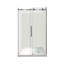 SERA 48"W X 32"D X 75"H X 10Mm Reversible Sliding Shower Door With Square Design Hardware In Chrome With 32" Side Panel