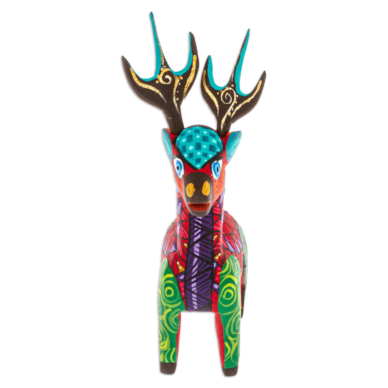 Krustyo charmant cerf Alebrije