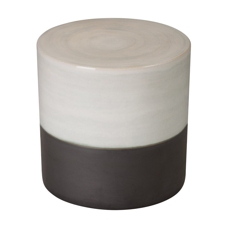 Stool/Table Garden Stool, Distressed White