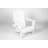 Folding Adirondack Chair With Side Table, 3-Piece Adirondack Chair Set(2 Chairs And 1 Table)-924423287