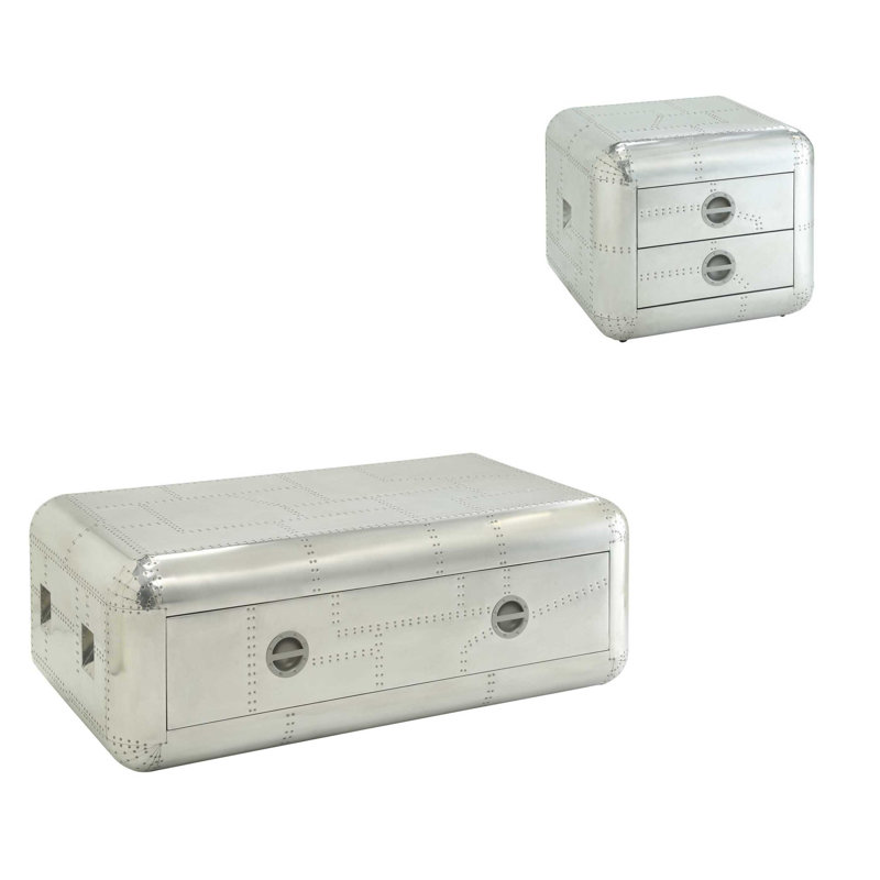 Ensemble de 2 tables basses Amman