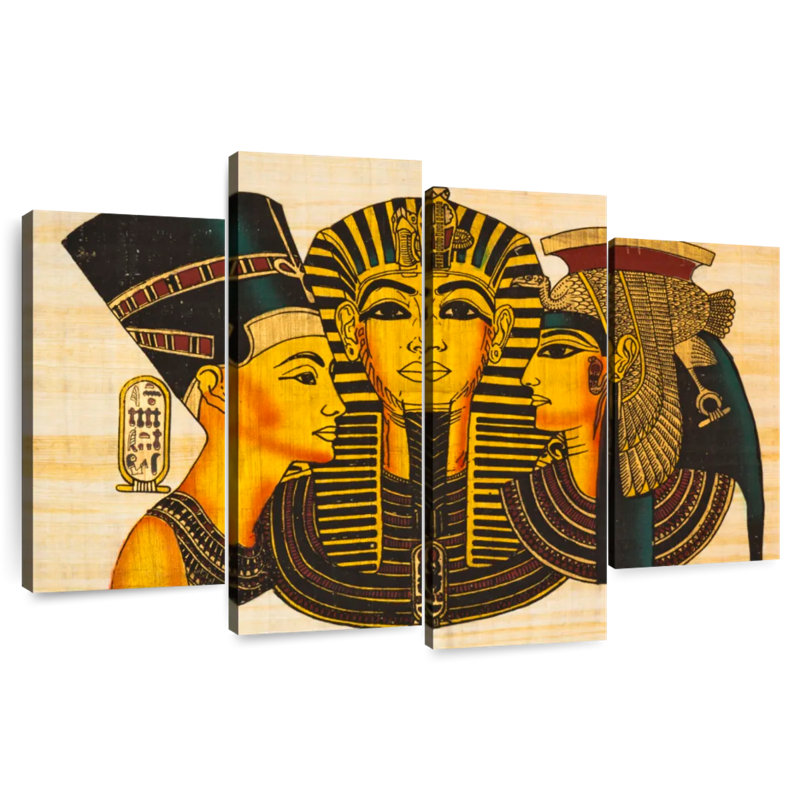 Leisha, ancienne royauté égyptienne, H 32 po x l 52 po
