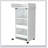 Willow Park Glass Door Bar Cart with Bottle Holder and Casters, Perfect for Organizing and Serving Beverages in Any Setting-116755096