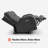 Latitude Run Power Recliner Loveseat Sofa With Adjustable Headrest, Heat And Vibration, 64.6" Fabric Electric Reclining Loveseat With USB Charge Ports-73825721