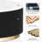 Kirtin Oval Marble Cocktail Table With Gold Accent Base-534786554