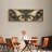 Butterfly Illusion Moody Vintage Modern Rustic Artwork - Extra Large Framed Wall Art Canvas Print-100937288-111695712