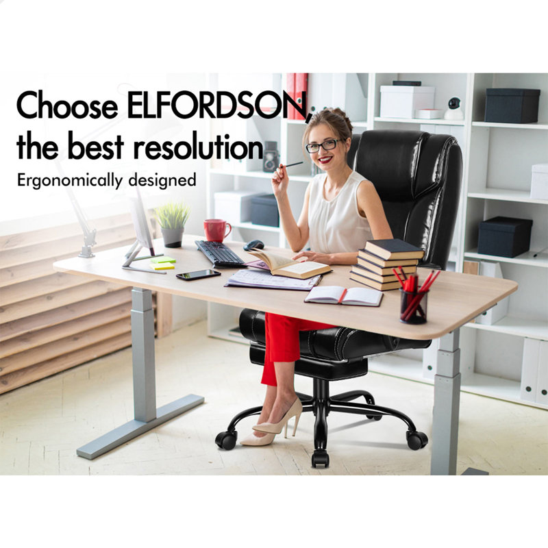 Brayden Studio Polyurethane Office Chair