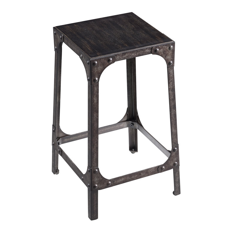 Counter Stool with Metal Frame