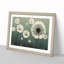Entrancing Dandelion Flowers - Framed Print-1810719604-1810719610