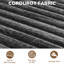 105" L-Shaped Modular Compression In Gray, Construction, Right Chaise For Living Room, Bedroom, Apartment. Safe Spring- Design, No Metal, & Pet . Comfortable High Foam Adapts To Posture, Cloud-Like-207843742-207843738