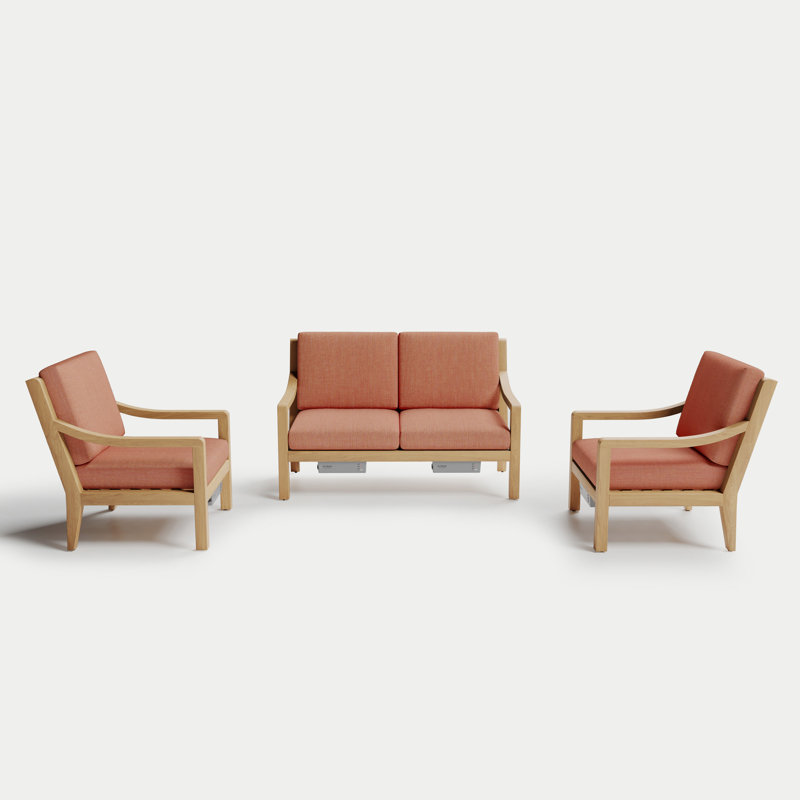 Solerno Heated Loveseat Set, Mesa