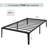 Metal Platform Bed Frame, Heavy Duty Noise Free Bed Frame with Metal Slat Support and Strong Bearing Capacity, No Box Spring Needed-103998868