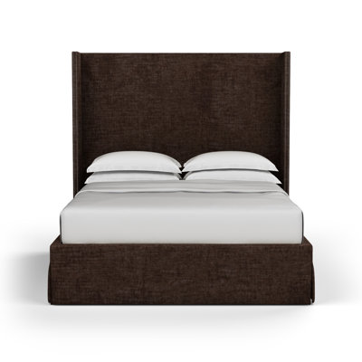 Kaiser Upholstered Wingback Bed