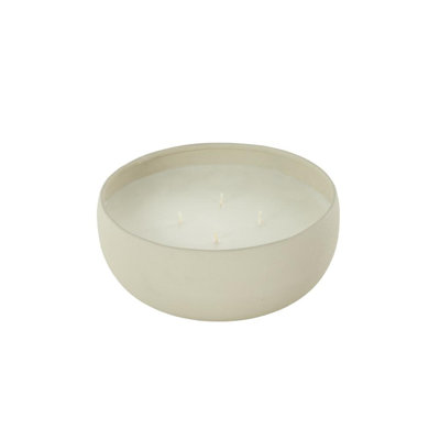 Ebern Designs Metal Tangerine Splash Scented Textured 34Oz 4 Wick Candle With Wax