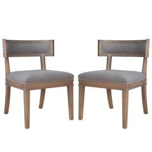 19'' H Upholstered Parsons Chair (Set of 2)