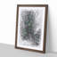 Green Succulent in Bloom in Abstract - Picture Frame Graphic Art Print-55736118-55736119