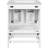 24-Inch Bathroom Vanity With Integrated Undermount Sink, Two Doors, One Drawer, Double-Layer Door Shelf, Soft-Close Design, And Easy Assembly Detailed Instructions Ceramic 2 1 Silver Handles, Ample-222222616