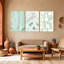 Contemporary Boho Green Stripes-2100597337