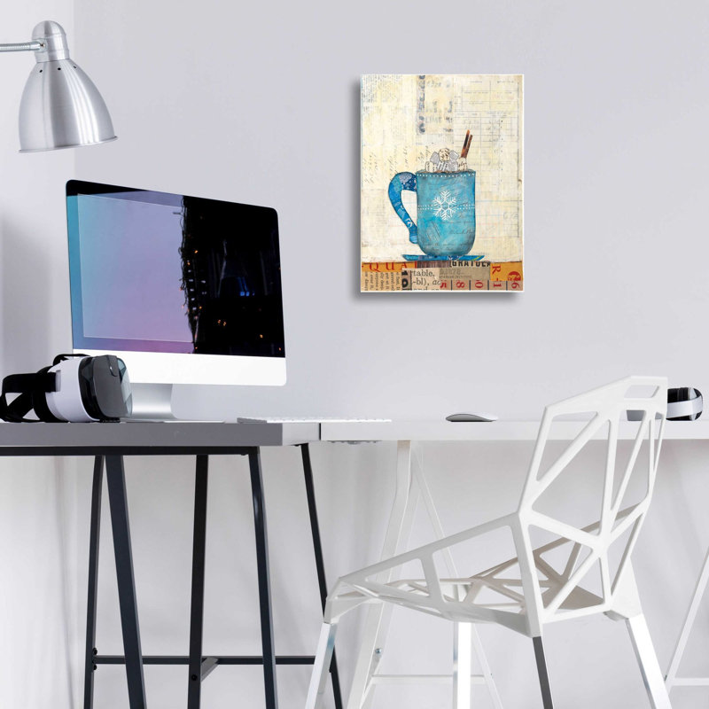 Cozy Cups I par Courtney Prahl - impression sans cadre, H 16 po x l 12 po x P 0,13 po