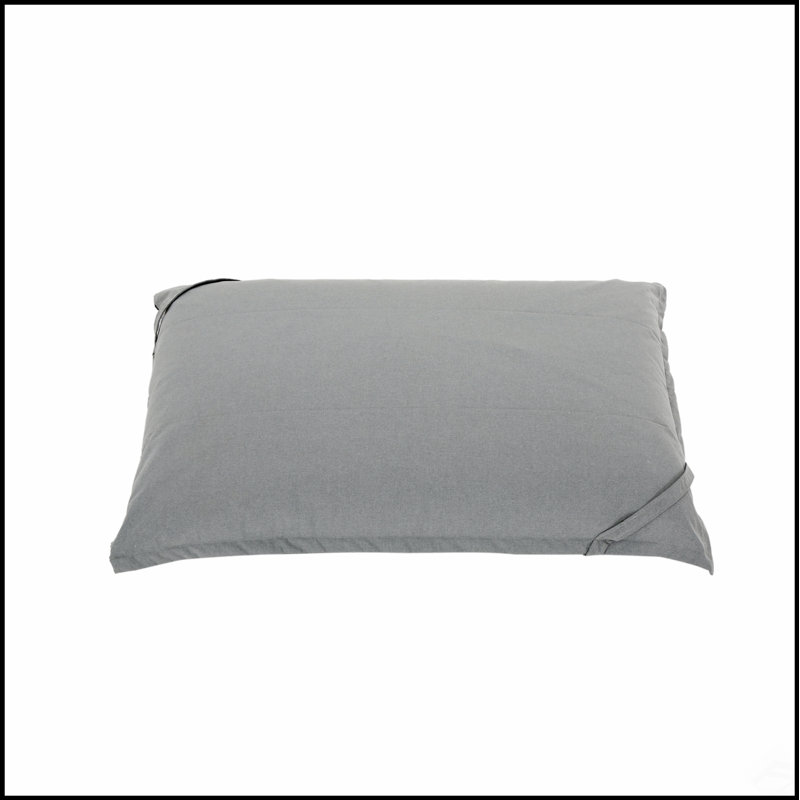 Fauteuil à billes Camelia, résistant à l'eau, 5,5 pi x 4 pi, gris anthracite, ultra doux et durable pour la vie moderne