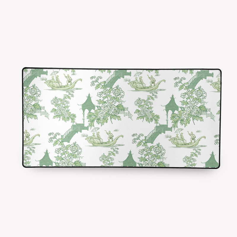 Grand coussin de bureau Marian, Vert