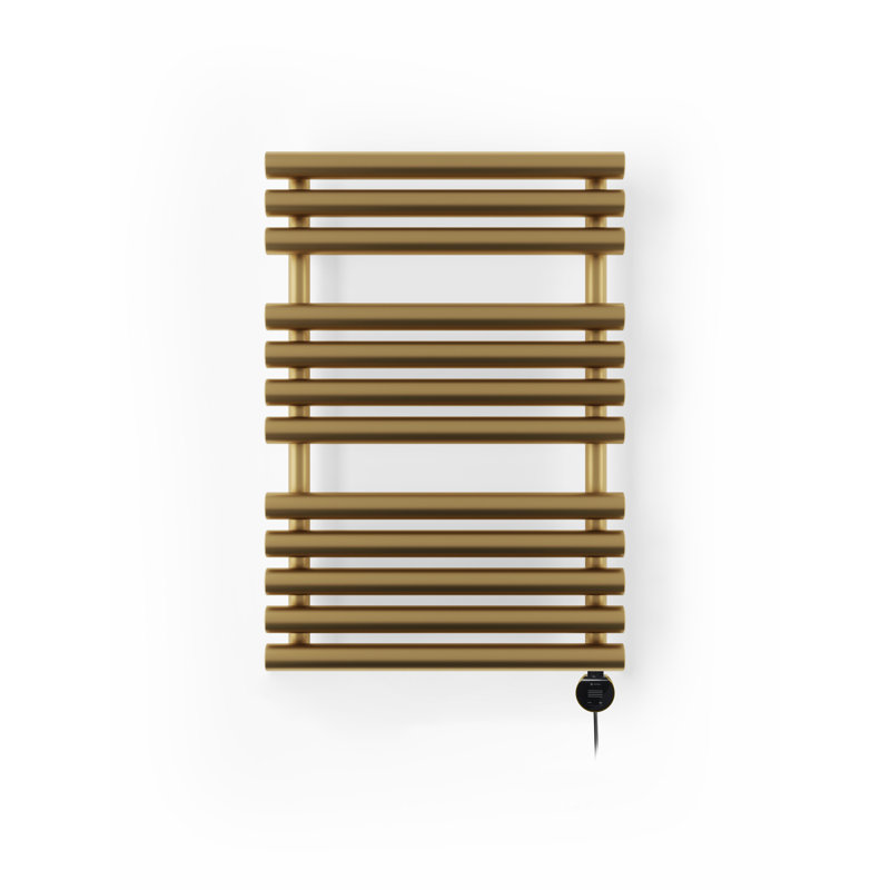 Electric Towel Rail, ROLO-TOWEL 755/520, Brass