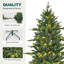Arbre de Noël épinette vert pré-éclairé-430516407