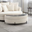 Fauteuil demi-tonneau avec repose-pieds-1173396226