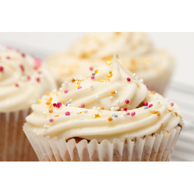 Sprinkles On Cupcakes - Wrapped Canvas Print