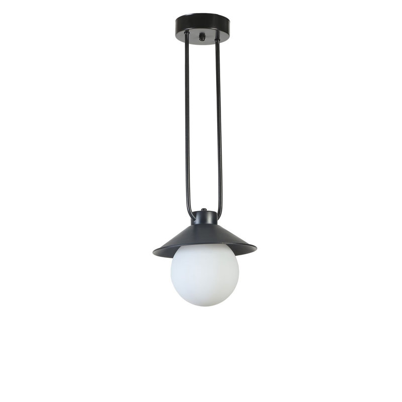 Chandle - Light Pendant, White/Black