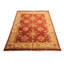 Tapis beige en laine noué à la main 8 pi 2 po x 9 pi 11 po Oushak