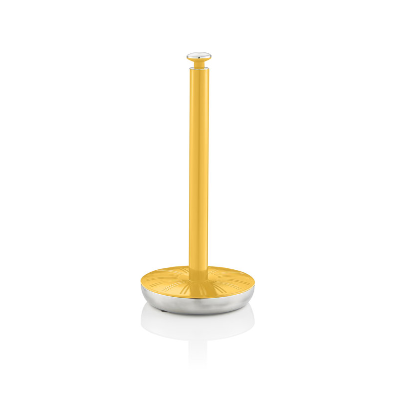 Swan Retro Towel Pole and Mug Tree, Yellow