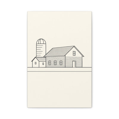 Apel Single Picture Frame Print on Canvas