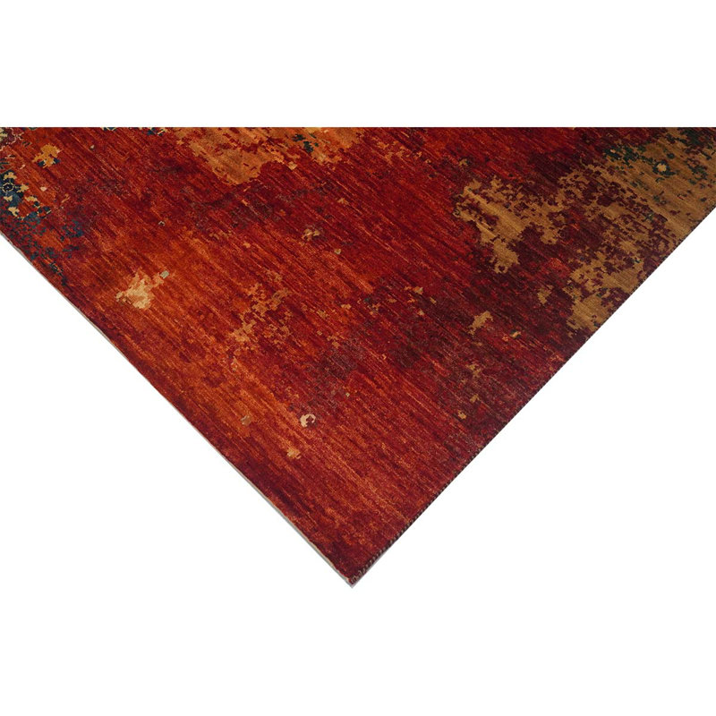 Wool Abstract Area Rug