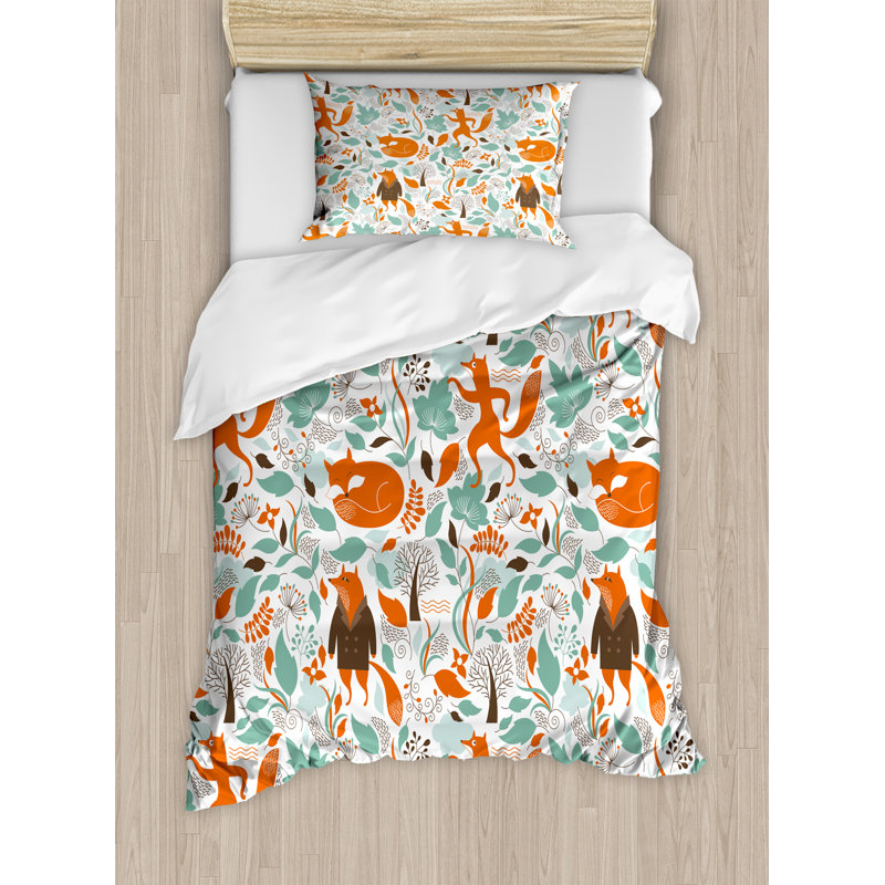 Ensemble de housse de couette fox, Simple