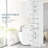 Kleankin Slim Bathroom Storage Cabinet, Tall Bathroom Cabinet, Linen Tower With Open Shelf, Drawer, Recessed Doors, And Adjustable Shelves, White