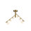 Cypress 2 Arm Opal Glass LED Semi-Flush