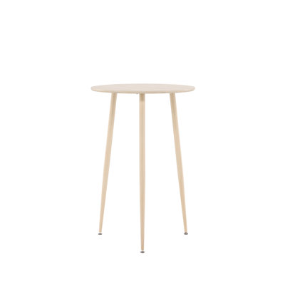 Colm Round Metal Base Dining Table