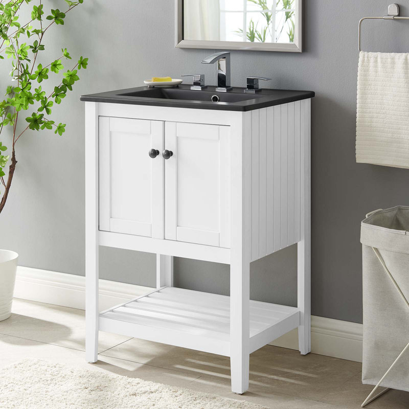 Modway Prestige 24" Bathroom Vanity, White