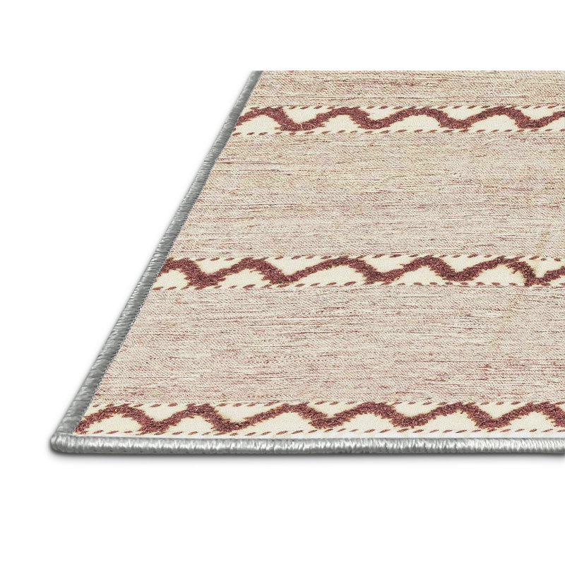 Abstract Indoor Rug, Rectangle 7' x 10'
