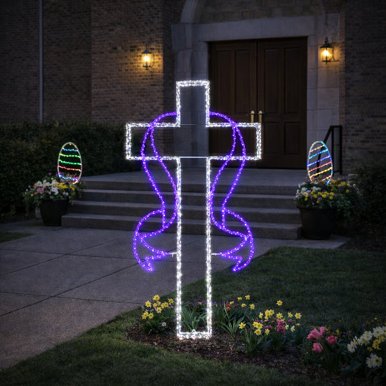 3D Easter Cross