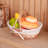 Wicker Willow Picnic Basket with Double Drop - Down Handles