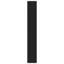 Armoire à livres vidaXL en bois d'ingénierie noir 39,37 x 11,81 x 77,95 po-1615826487-1615826485